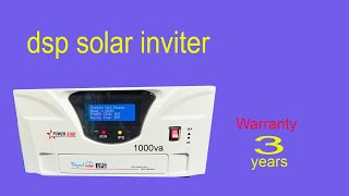 dsp hybarid solar ips and ups 1000va 800watt [upl. by Chesna]