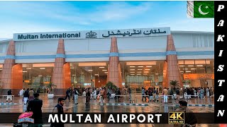 Multan International Airport  Pakistan Airport  4K  Walking Tour [upl. by Garate]