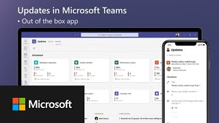 Updates in Microsoft Teams allows you create submit and review employee updates [upl. by Gniw284]