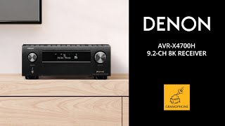 Denon AVR X4700H [upl. by Airednaxela]