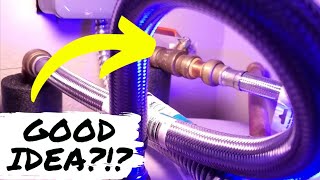 Why Use PUSHTOCONNECT WATER HEATER CONNECTORS  feat SharkBite QuickConnect [upl. by Pompei]