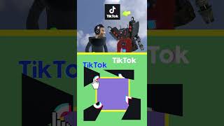 TikTok logo matching game Skibidi Toilet amp Speakerman Who will win 🤔trending shortvideo funny [upl. by Nonnac]