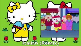 Hello Kittys Paradise Opening Multilanguage Comparison [upl. by Banna]