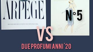 Chanel N°5 Vs Arpege Lanvin [upl. by Fitalludba]