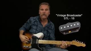 Seymour Duncan Broadcaster amp Vintage 54 Pickup Review [upl. by Ragg813]