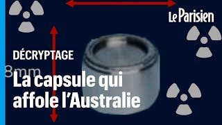 Capsule radioactive perdue en Australie  les dangers du césium 137 [upl. by Everard969]