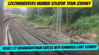 Railfanning Delight Mumbai to Solapur via Khandala Ghat Section railfanning khandalaghat [upl. by Higginson529]