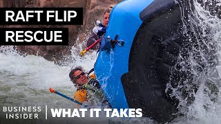 What It Takes To Survive Whitewater Raft Flips  What It Takes [upl. by Ijnek]