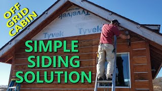 DIY  Wood Siding  Rustic  Off Grid Cabin [upl. by Elburr844]