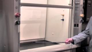 Calibrating the Guardian 1000 Airflow Monitor  Protector Fume Hoods [upl. by Nauhs]