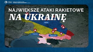 Największe ataki rakietowe na Ukrainę Konsekwencje i wnioski [upl. by Fitzgerald]