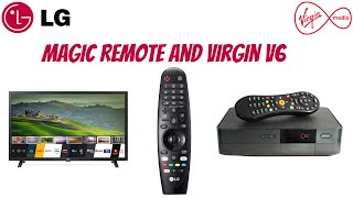 LG Magic Remote and Virgin V6 Cable TV [upl. by Natala]