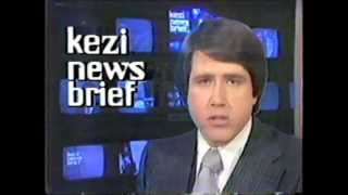 KEZI News Brief with Vidal Sassoon ad 1980 [upl. by Caz]