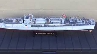 135 scale Italeri Schnellboot [upl. by Cosme]