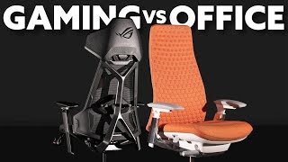 Gaming vs Office Chairs You Might Not Like This [upl. by Nnylanna]