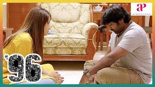 96 Movie Vijay Sethupathi Emotional Scene  Vijay Sethupathi reveals the truth  Trisha [upl. by Sacram]