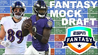 2023 Fantasy Football Mock Draft  10Team PPR  1st Pick [upl. by Alohcin]