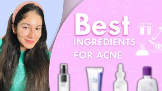 Best ingredients for acne [upl. by Bobby982]