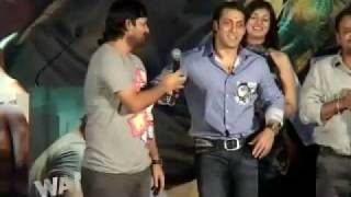 Salman Khan Wanted at the music launch [upl. by Apfel]