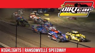 Super DIRTcar Series Big Block Modifieds Ransomville Speedway August 7 2018  HIGHLIGHTS [upl. by Sello675]