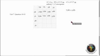 ACER GAMSAT Practice Questions Biology RedOrange Booklet Unit 7 Questions 16 to 18 [upl. by Camm]