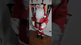 Gemmy Prototype Santa Animatronic [upl. by Trovillion68]