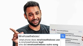 Mrwhosetheboss Answers the Webs Most Searched Questions  WIRED [upl. by Anevad]