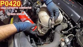 How to clean catalytic converter while on car customers request to spray down with cleaner [upl. by Sansone267]