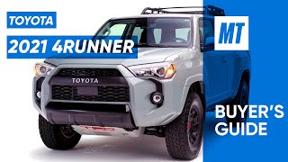 2021 Toyota 4Runner TRD PRO REVIEW  MotorTrend Buyers Guide [upl. by Llegna]