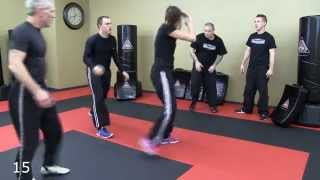 Beginner Krav Maga Complete 30 Minute Class Warm Up Drills Practice [upl. by Renfred]