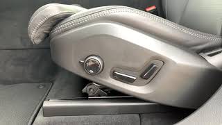 Volvo Seat Adjustments and the Multi Function Control Knob [upl. by Heron647]