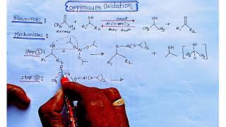 Oppenauer Oxidation Reaction  BSc  Oxidation of secondary alcohol [upl. by Nowujalo544]