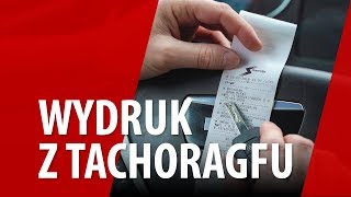 CplusE 50  Wydruk z tachografu cyfrowego [upl. by Hoagland883]