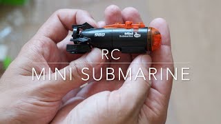 RC mini submarine [upl. by Akimad]