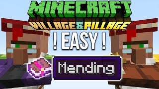 Minecraft 114 Easy Mending Books Tutorial [upl. by Chrisman481]