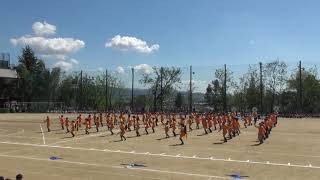 京都橘吹奏楽部 運動会 2018 Kyoto Tachibana SHS Band [upl. by Nosduh]