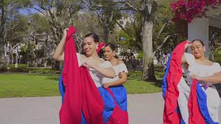 The Dominican Sistas  Dominican Independence Folkloric Dance Tribute 🇩🇴 [upl. by Arriek]