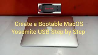 How To Create A Bootable Yosemite OS X Apple Mac USB Using The Terminal Commend Line [upl. by Ennahgem64]