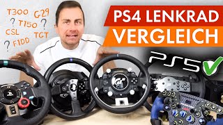 Lenkrad Vergleich Die BESTEN PS4PS5 Wheels im Test [upl. by Trilley420]