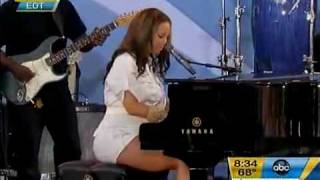 Alicia Keys  quotEmpire State of Mindquot Live  Good Morning America 2010 [upl. by Annawek281]