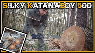 Silky Katanaboy 500 Review Challenge  Outdoor Bushcraft Deutschland [upl. by Wolpert]