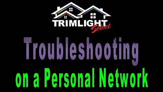 Video 6  Troubleshooting the controller connected to a personal network [upl. by Iinde]