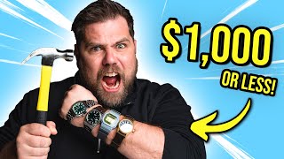 Watch Expert Reviews The Best Watches Under 1000 [upl. by Edyaj]