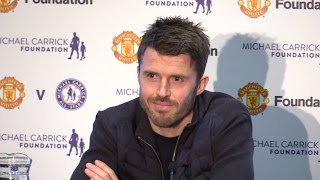 Michael Carrick Testimonial Announcement Press Conference [upl. by Diane]