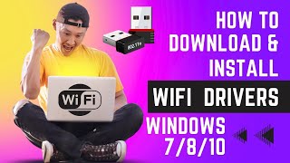 how to install 80211n usb wireless driver for wifi usb [upl. by Narba]