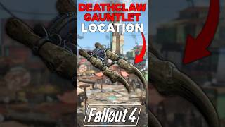 DEATHCLAW GAUNTLET WEAPON LOCATION IN FALLOUT 4 [upl. by Ajnot]