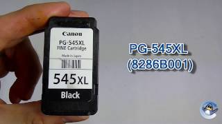 How to Refill Canon PG545XL 8286B001 Black Ink Cartridge [upl. by Mosa]