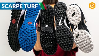 TOP 5 SCARPE da CALCETTO con suola TURF [upl. by Nide528]