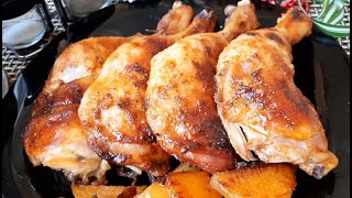 Bakina kuhinja  najbolji pileći bataci sa krompirom u rerni chicken drumstick [upl. by Neryt]