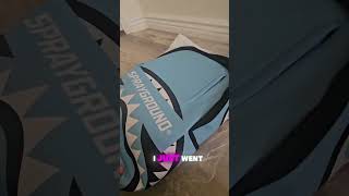 Spray ground backpack review wwwExplictstreetwear [upl. by Ademla]